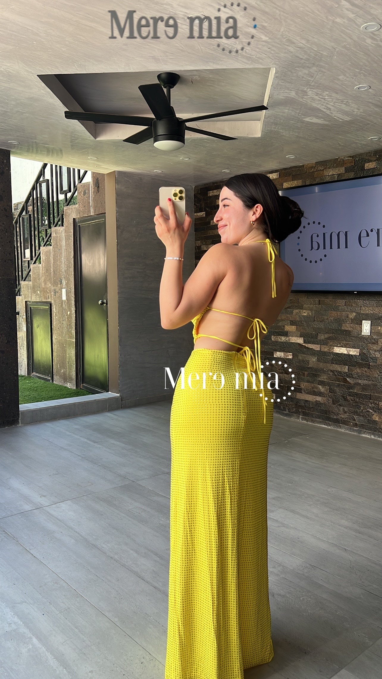 Conjunto amarillo puntos