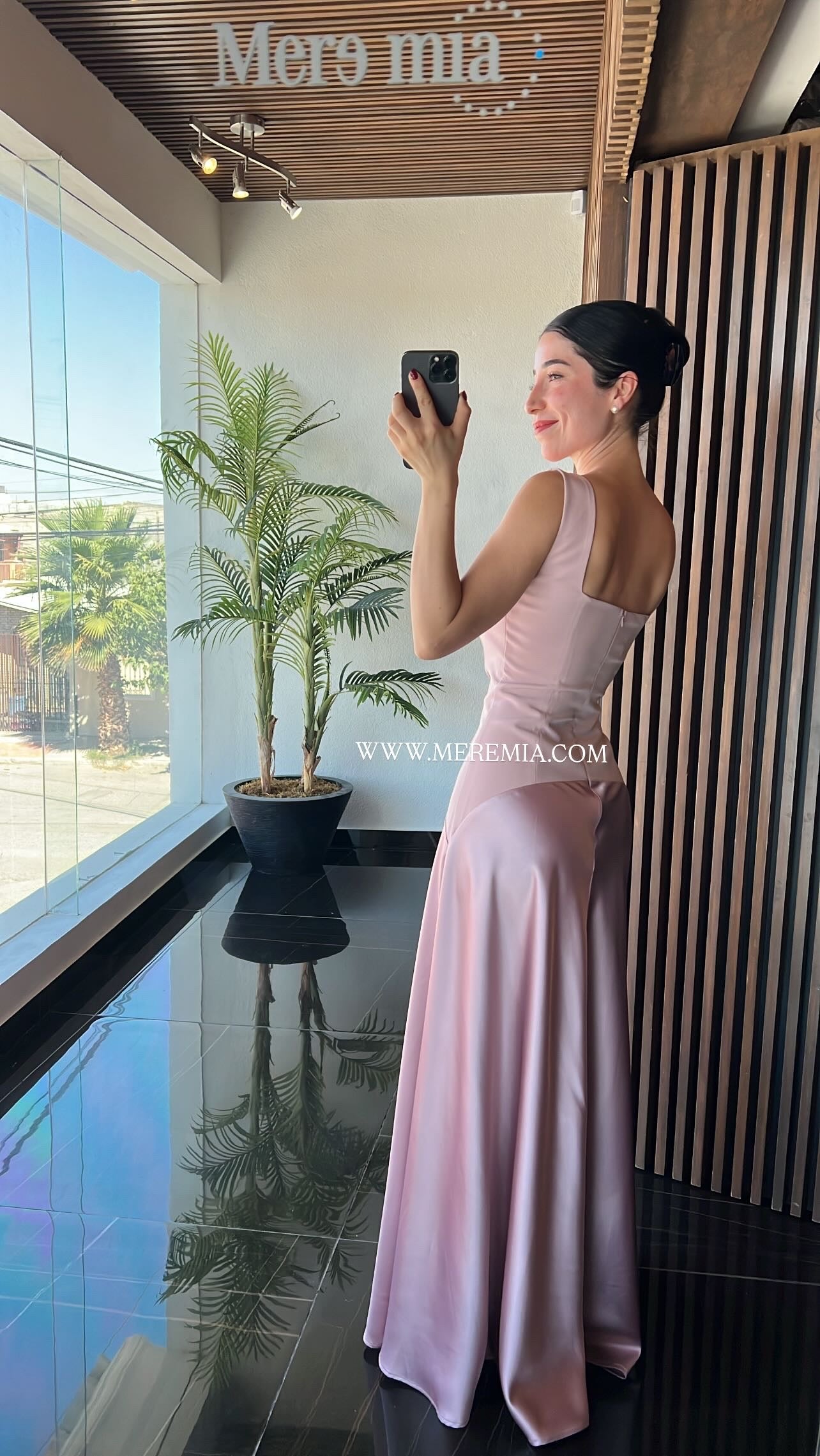 Vestido sat largo
