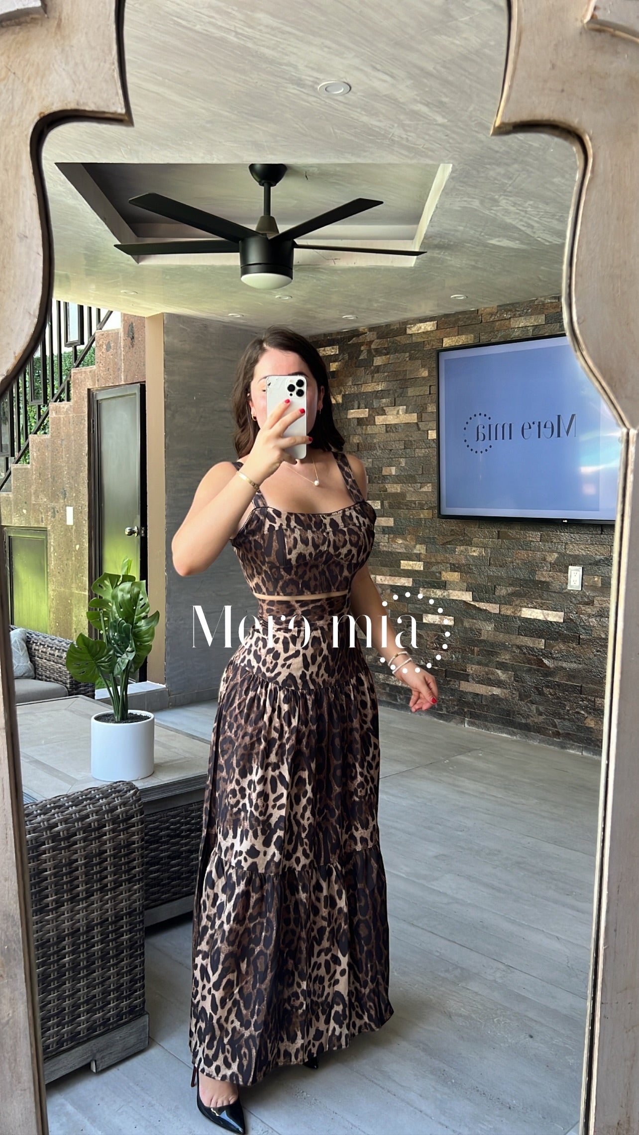 Conjunto animal print