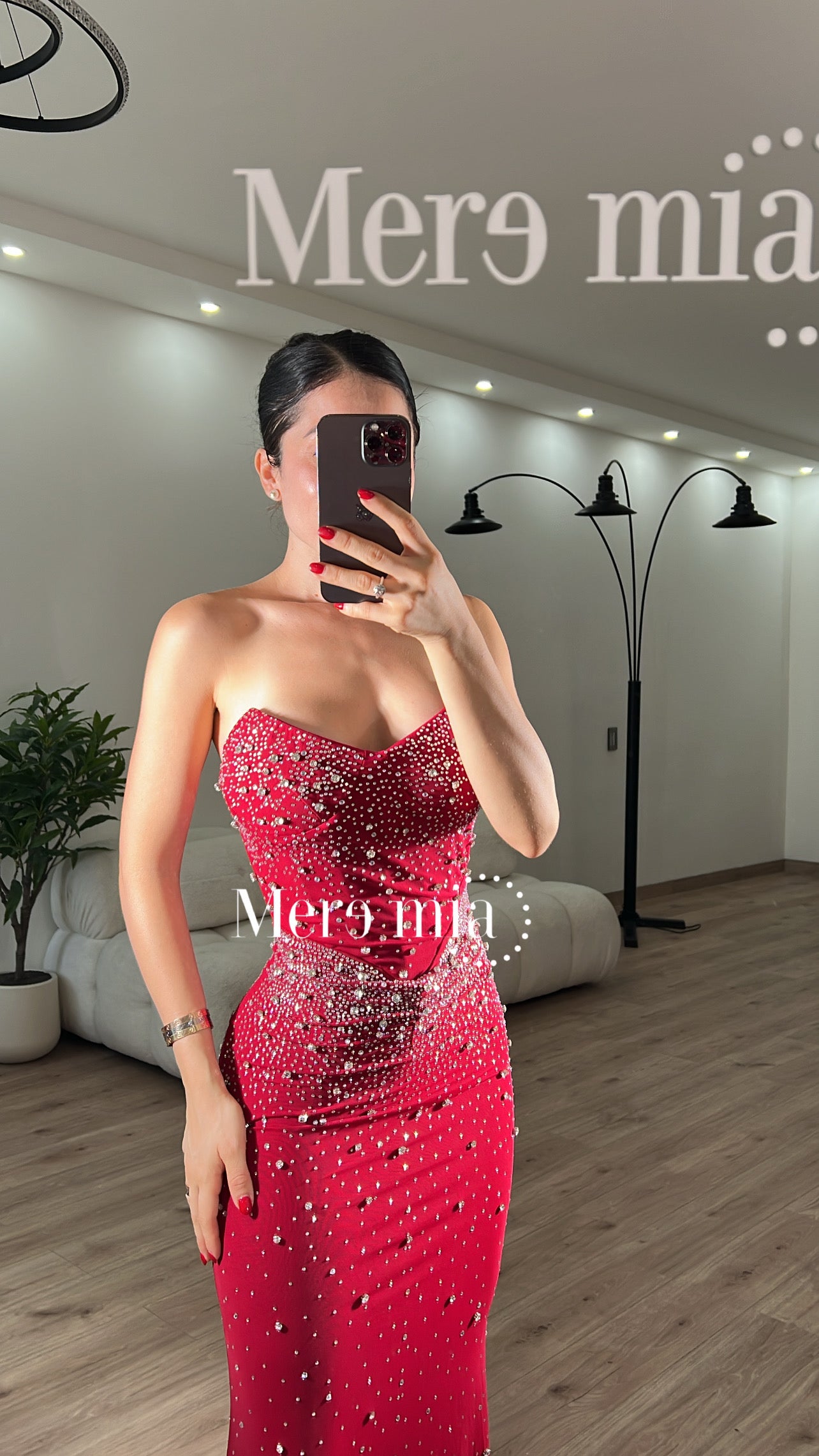 Vestido strapp gotas copas