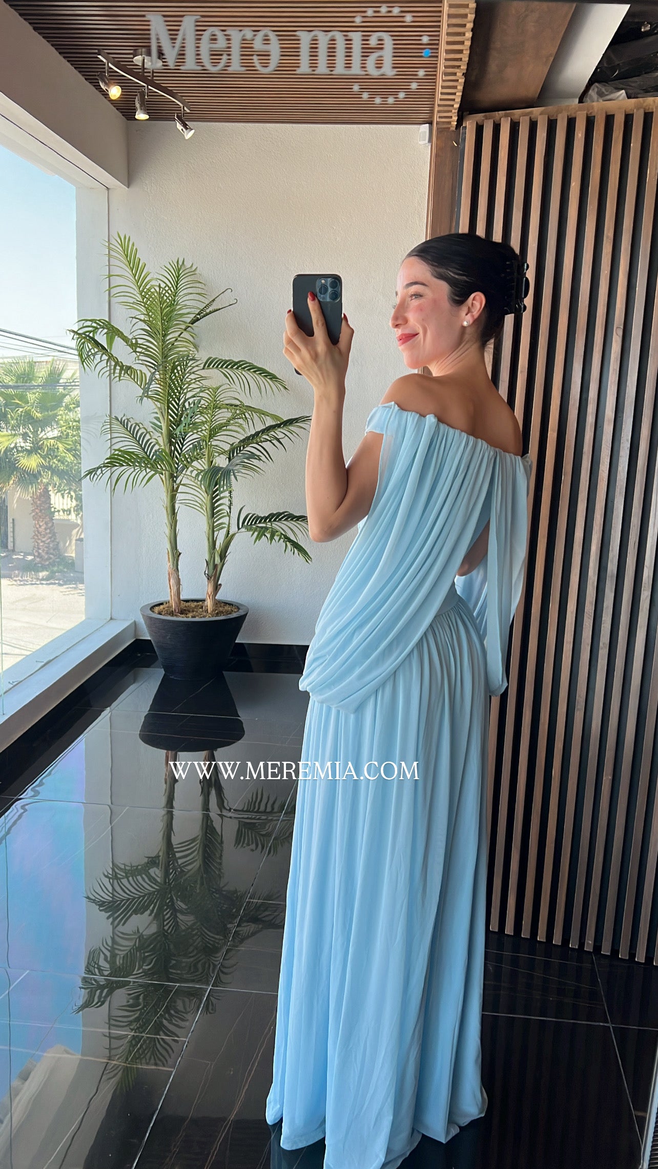Vestido plisado homb