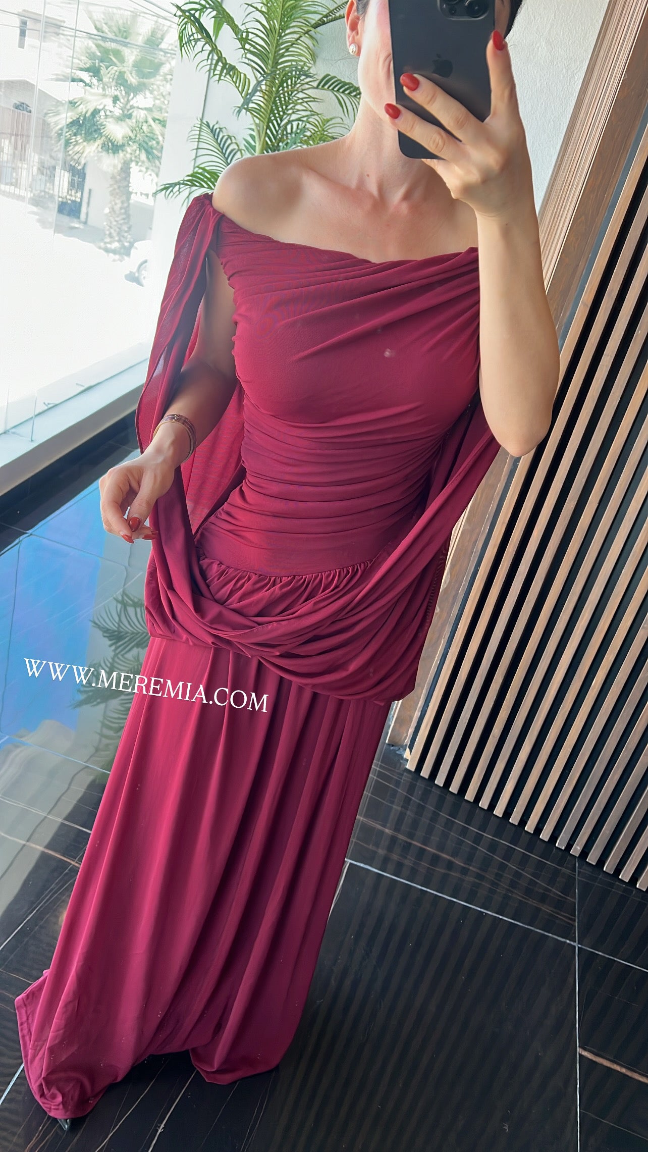 Vestido plisado homb