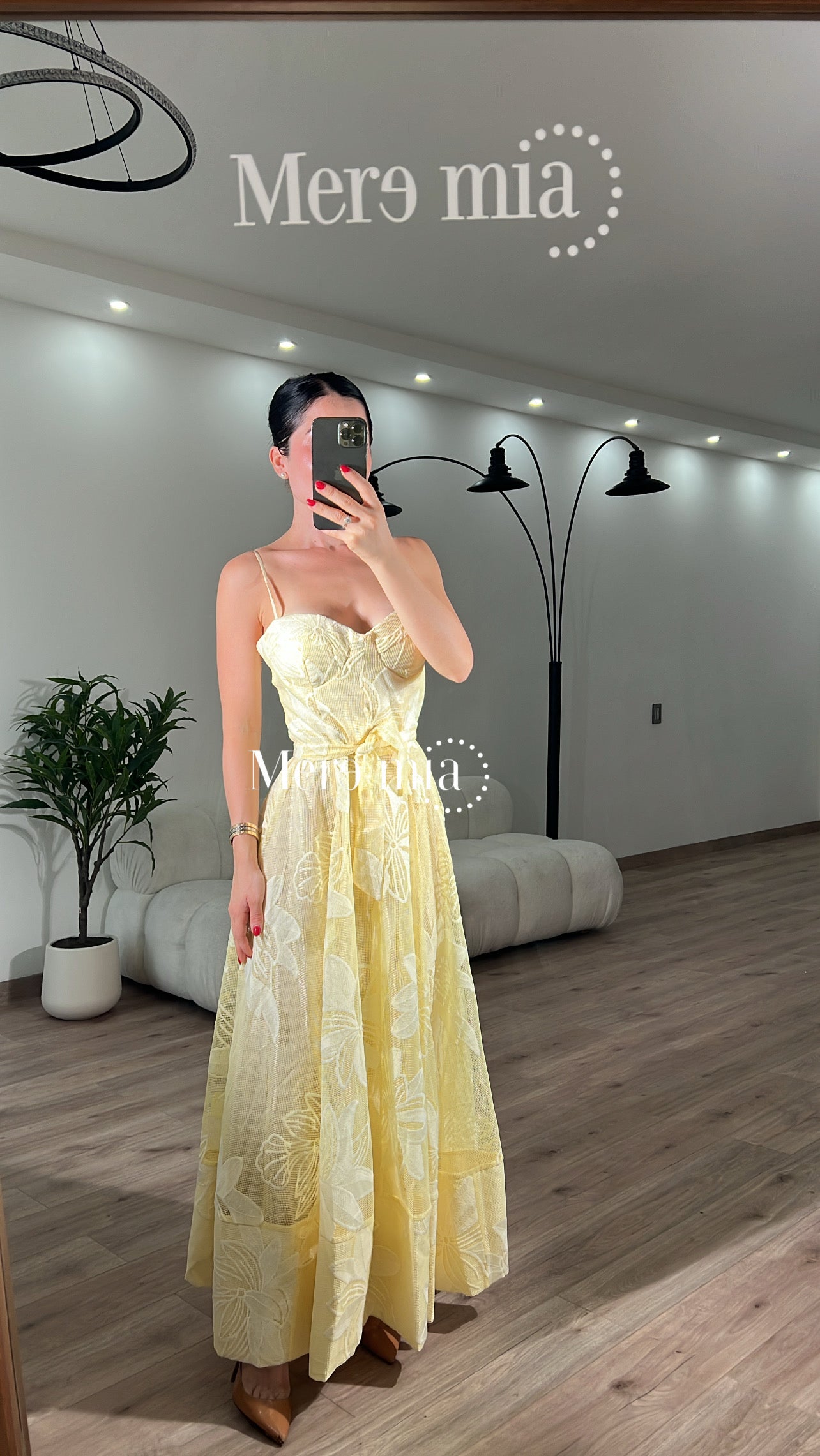 Vestido flores estampado