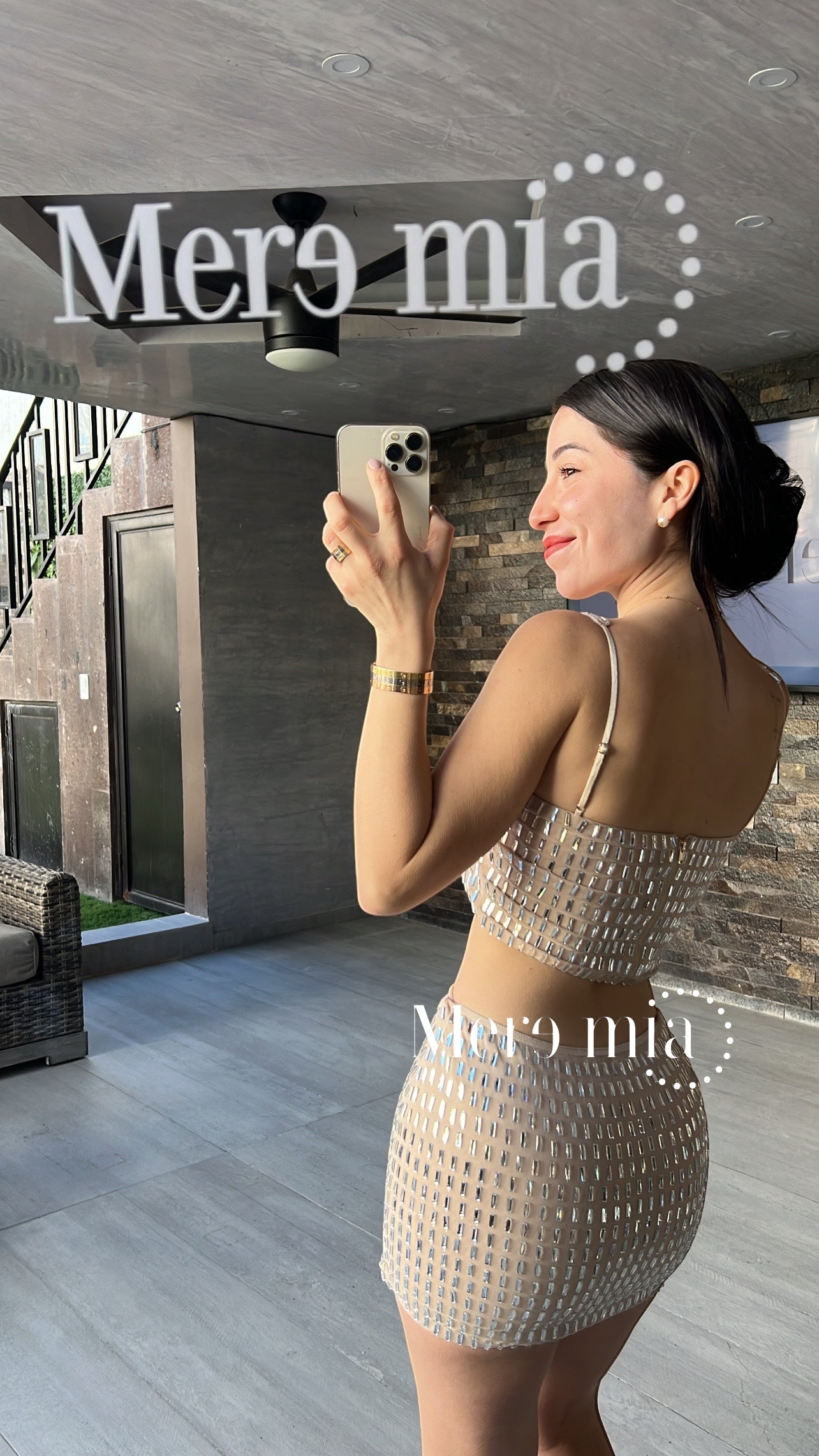 Conjunto nude apl cuad