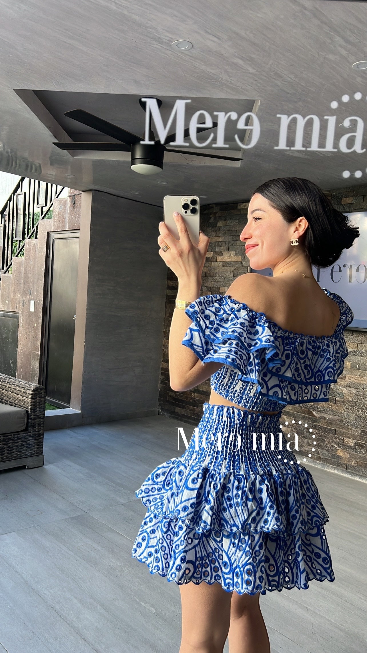 Conjunto azul olanes