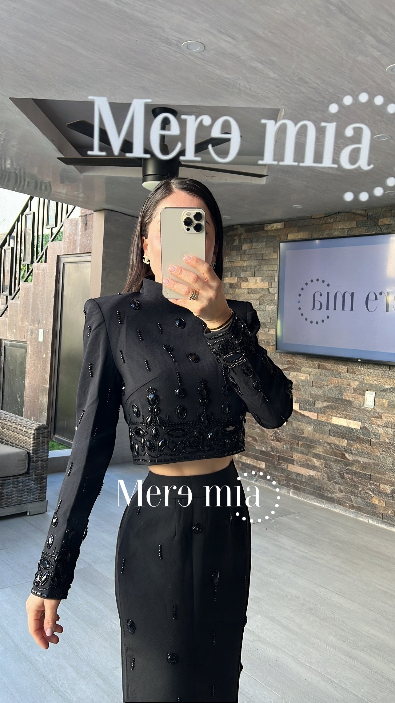 Conjunto negro apl negro