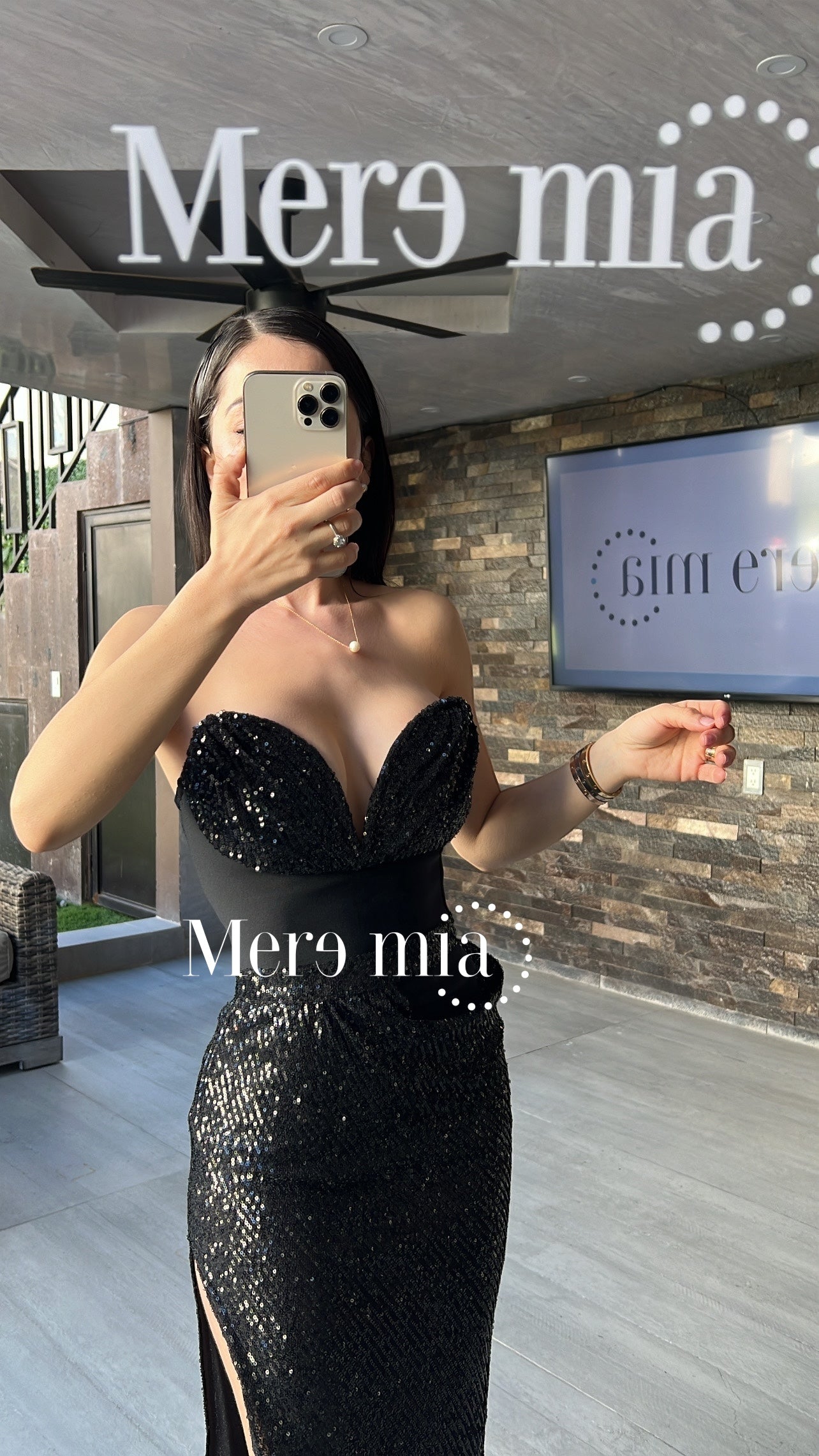 Conjunto negro lent strapp