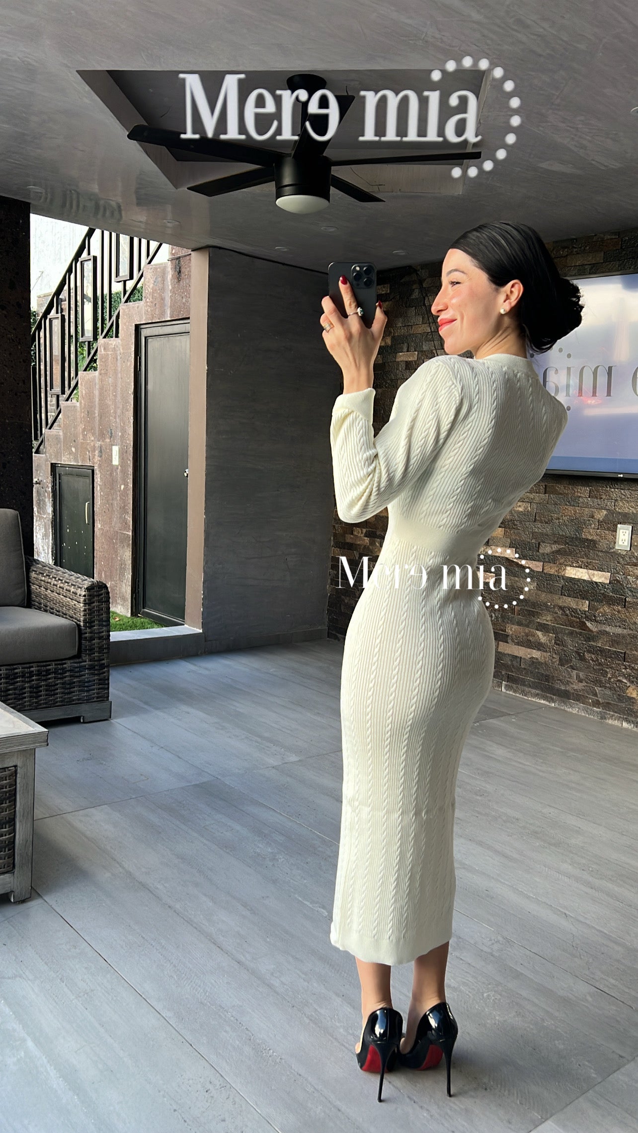 Vestido blanco b dorados