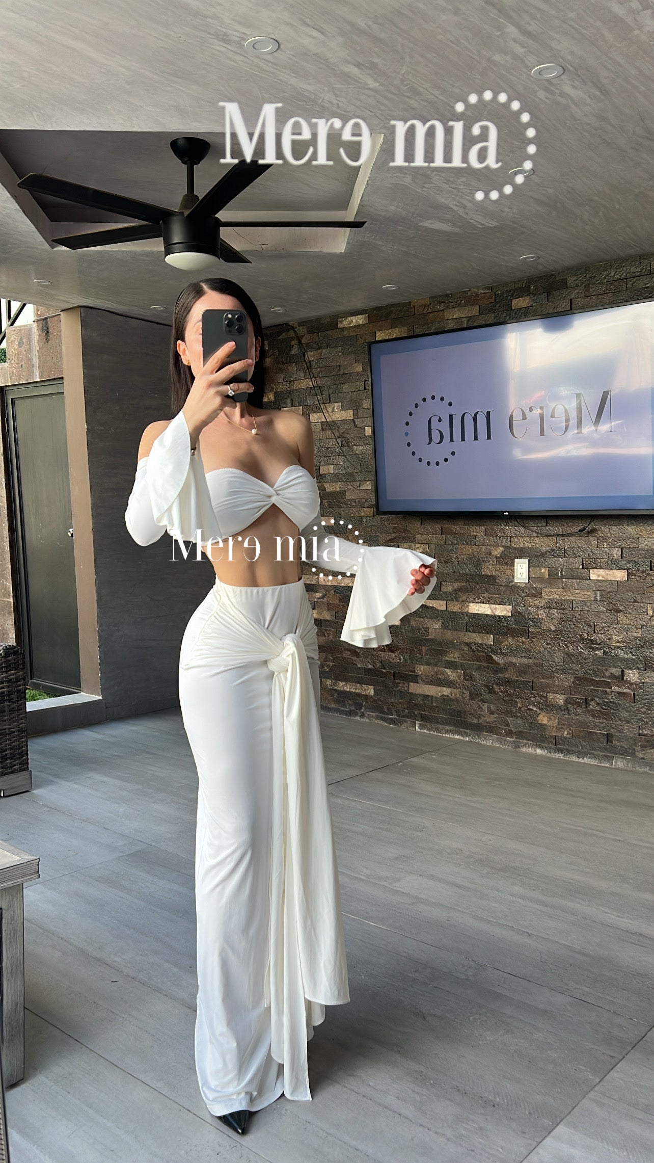 Conjunto blanco nudo