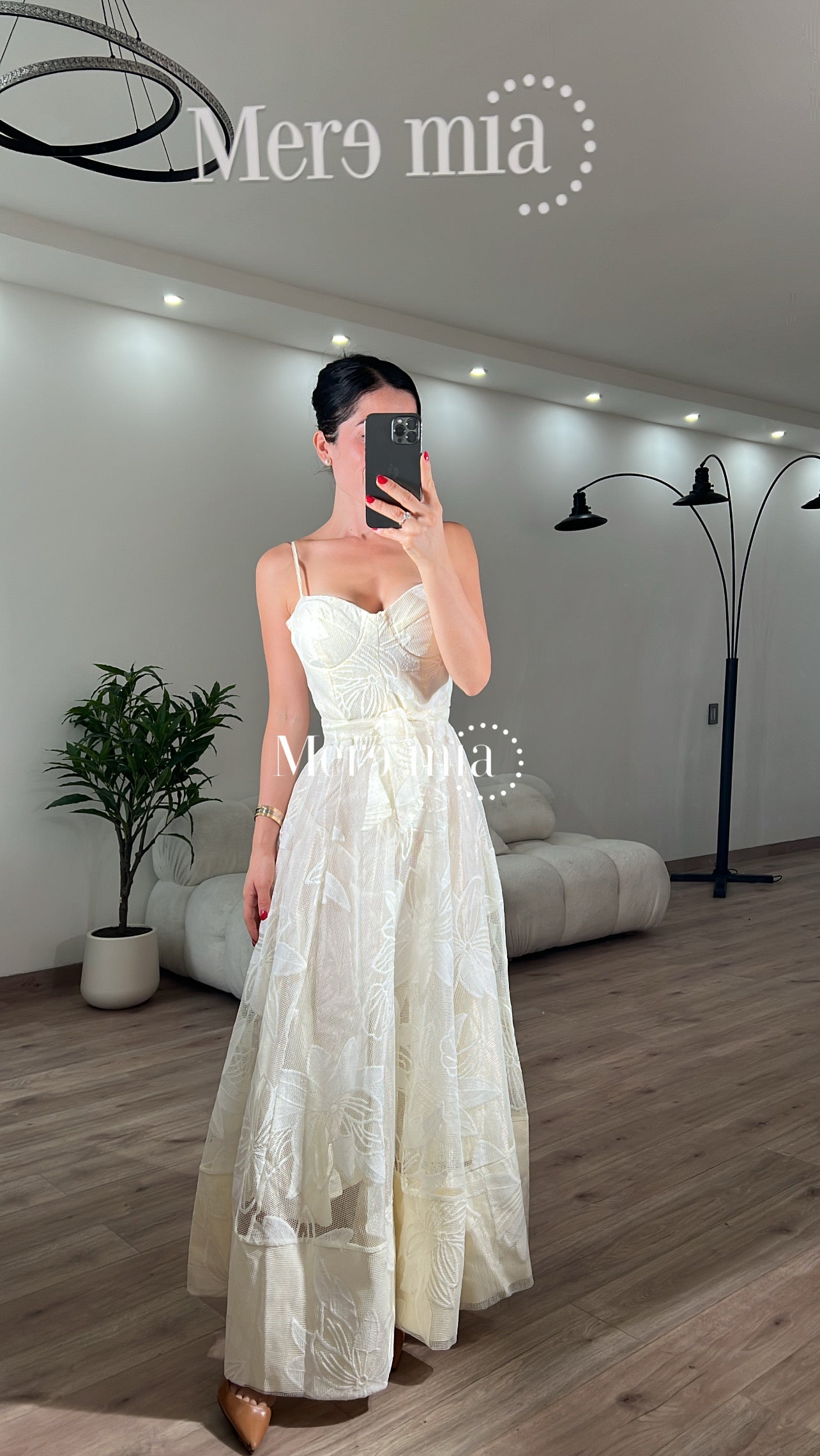Vestido flores estampado