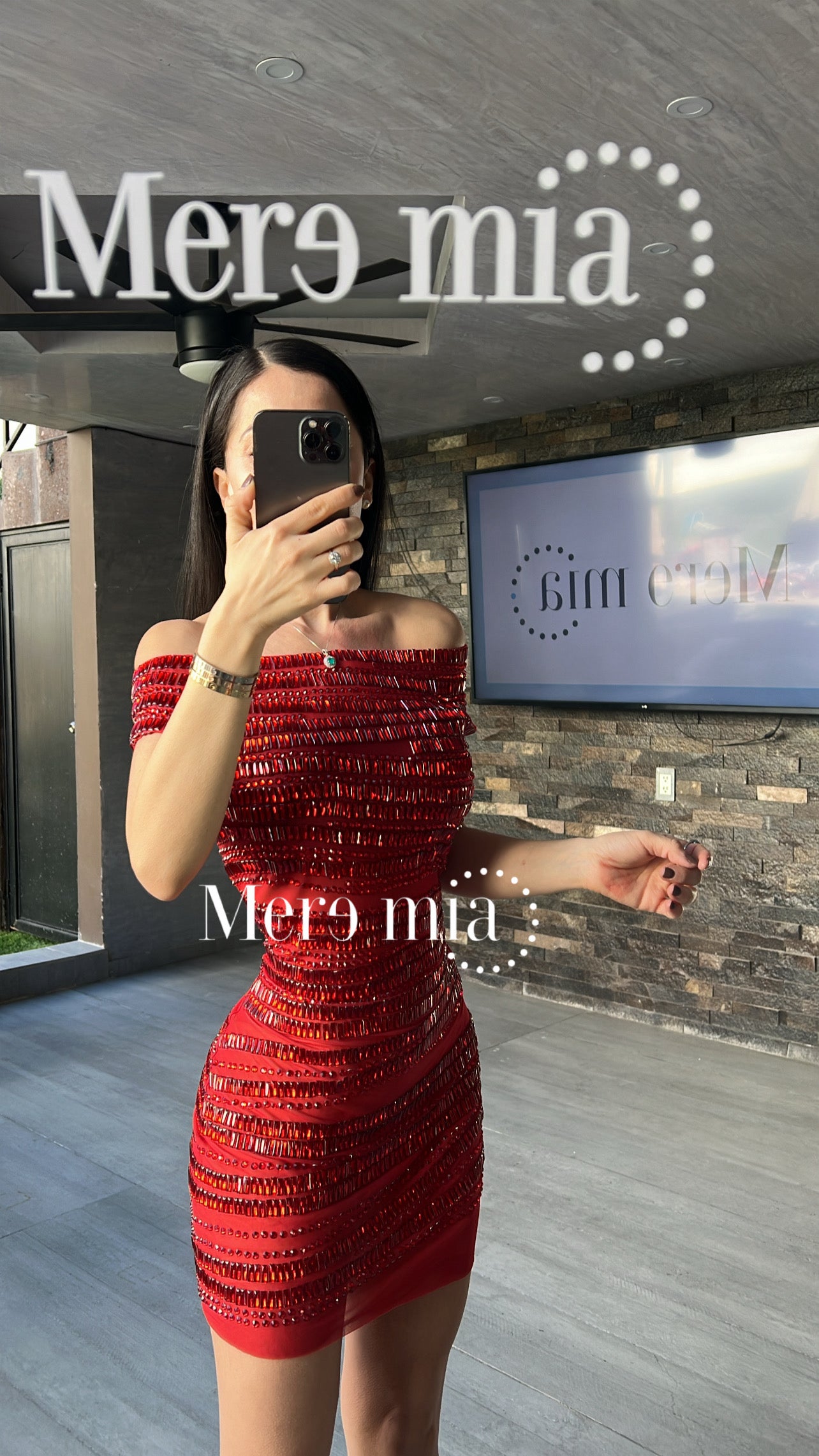 Vestido rojo apl