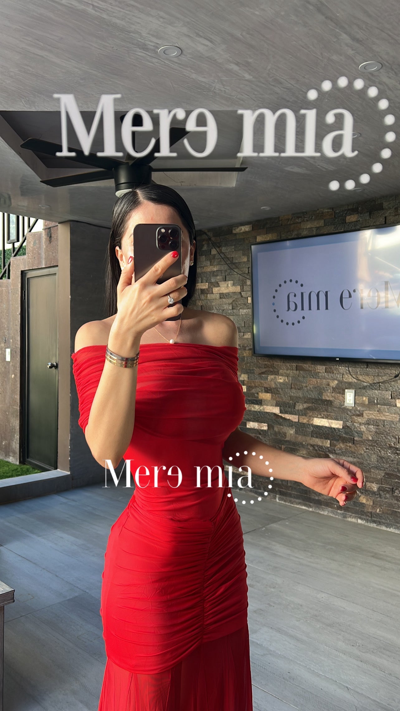 Vestido plisado hom