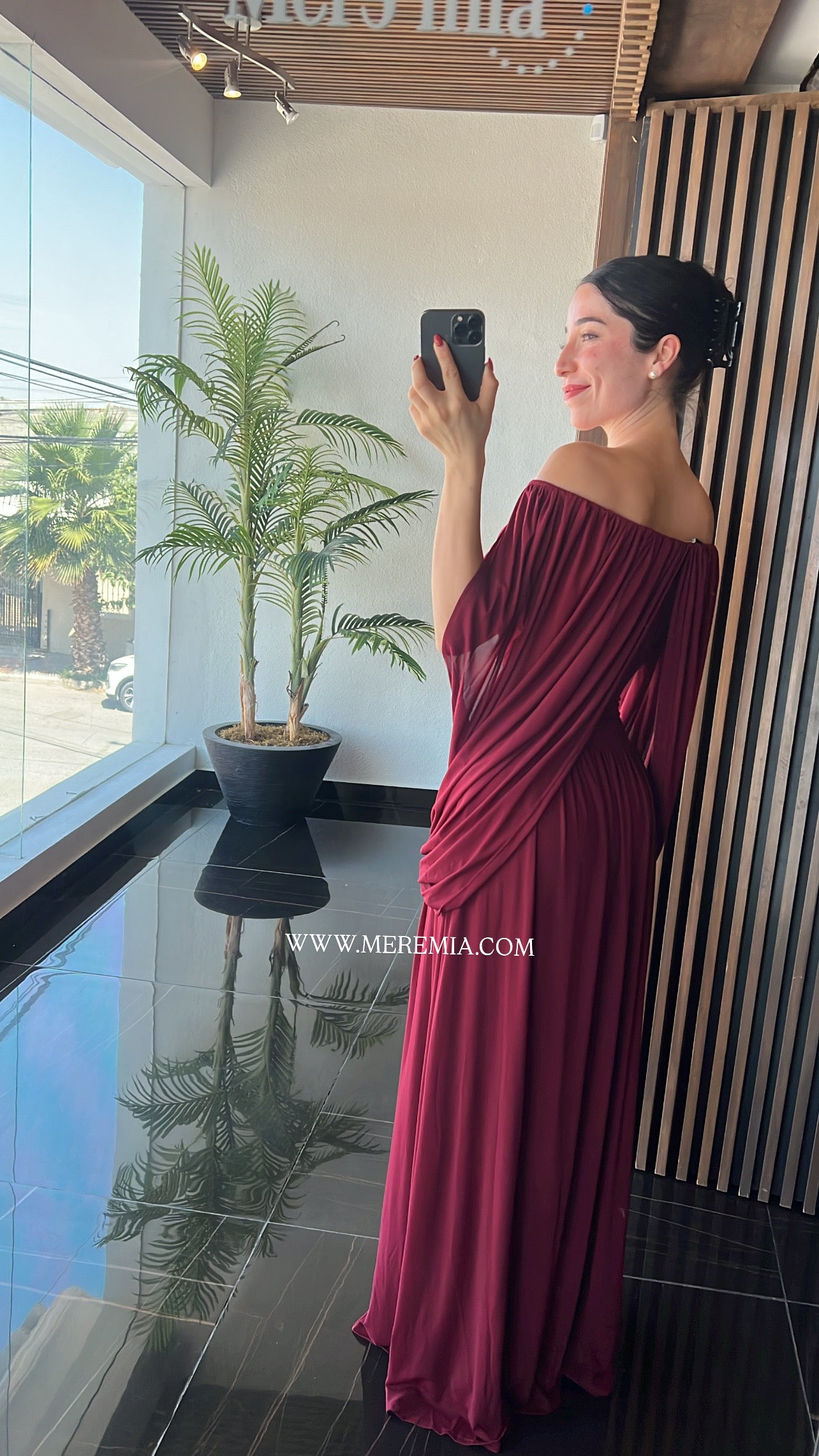 Vestido plisado homb