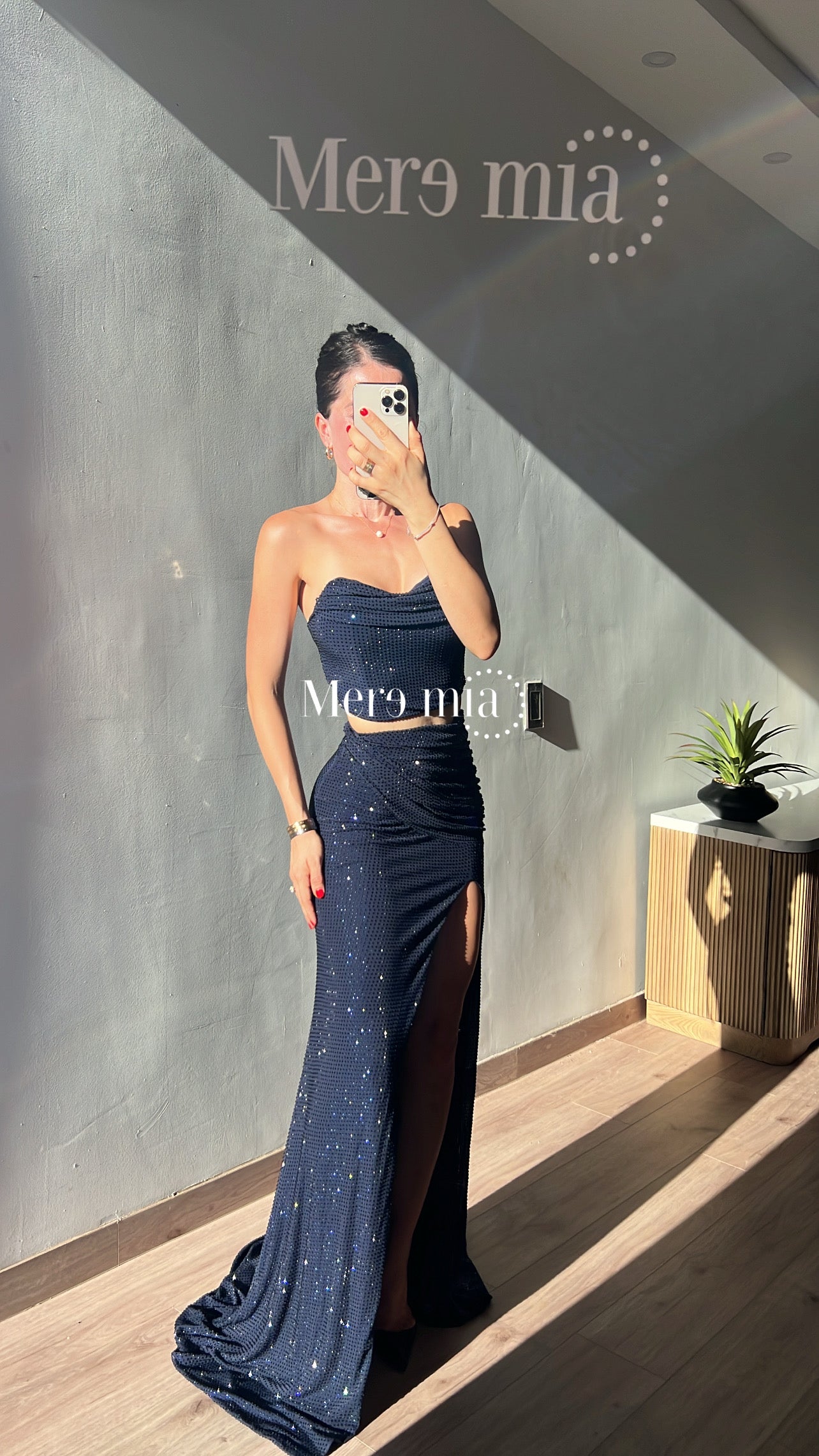 Conjunto azul puntos