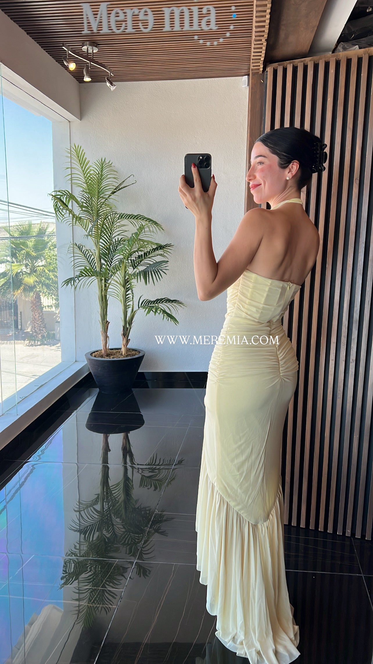 Vestido esc plisado midi