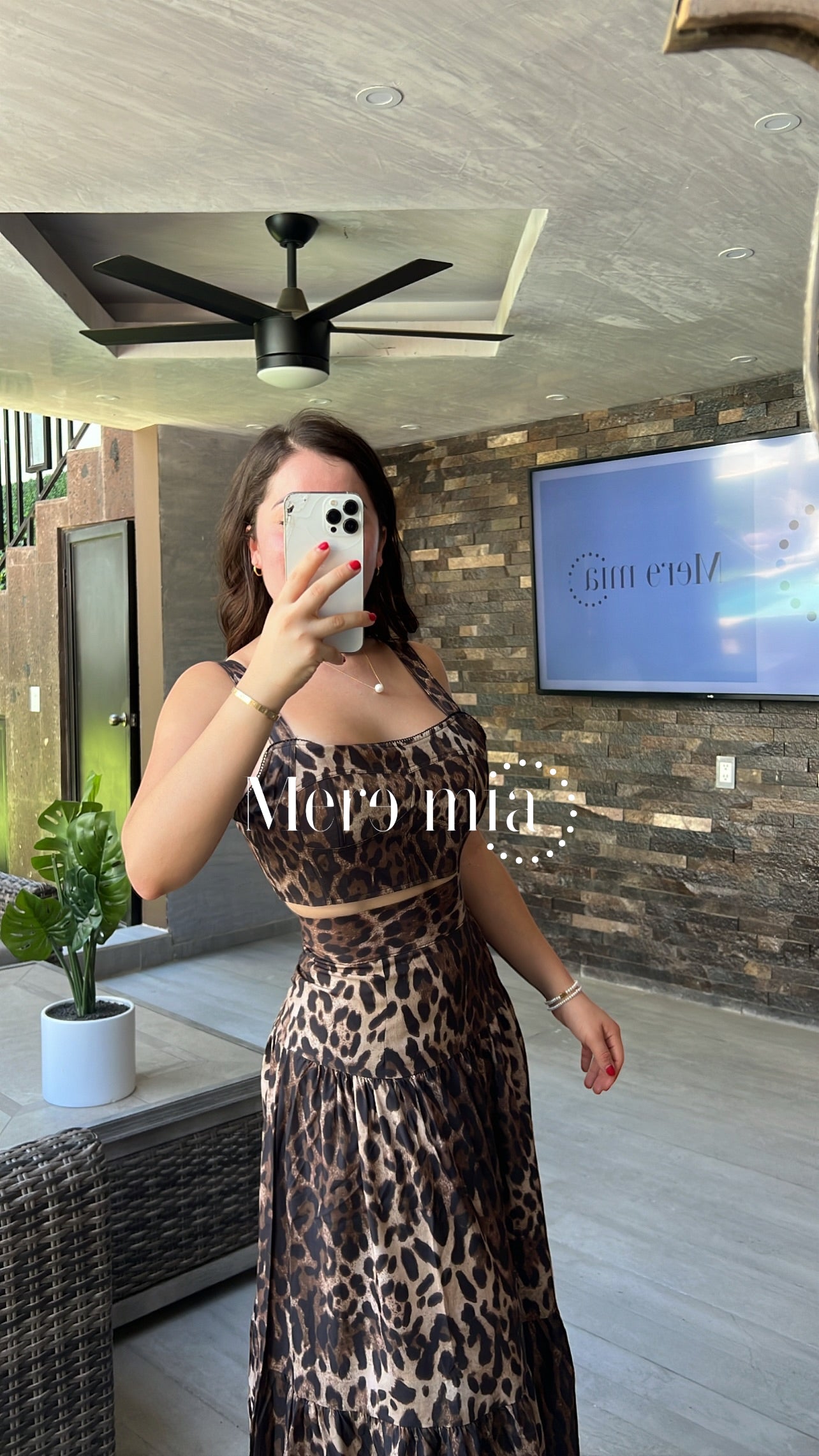 Conjunto animal print