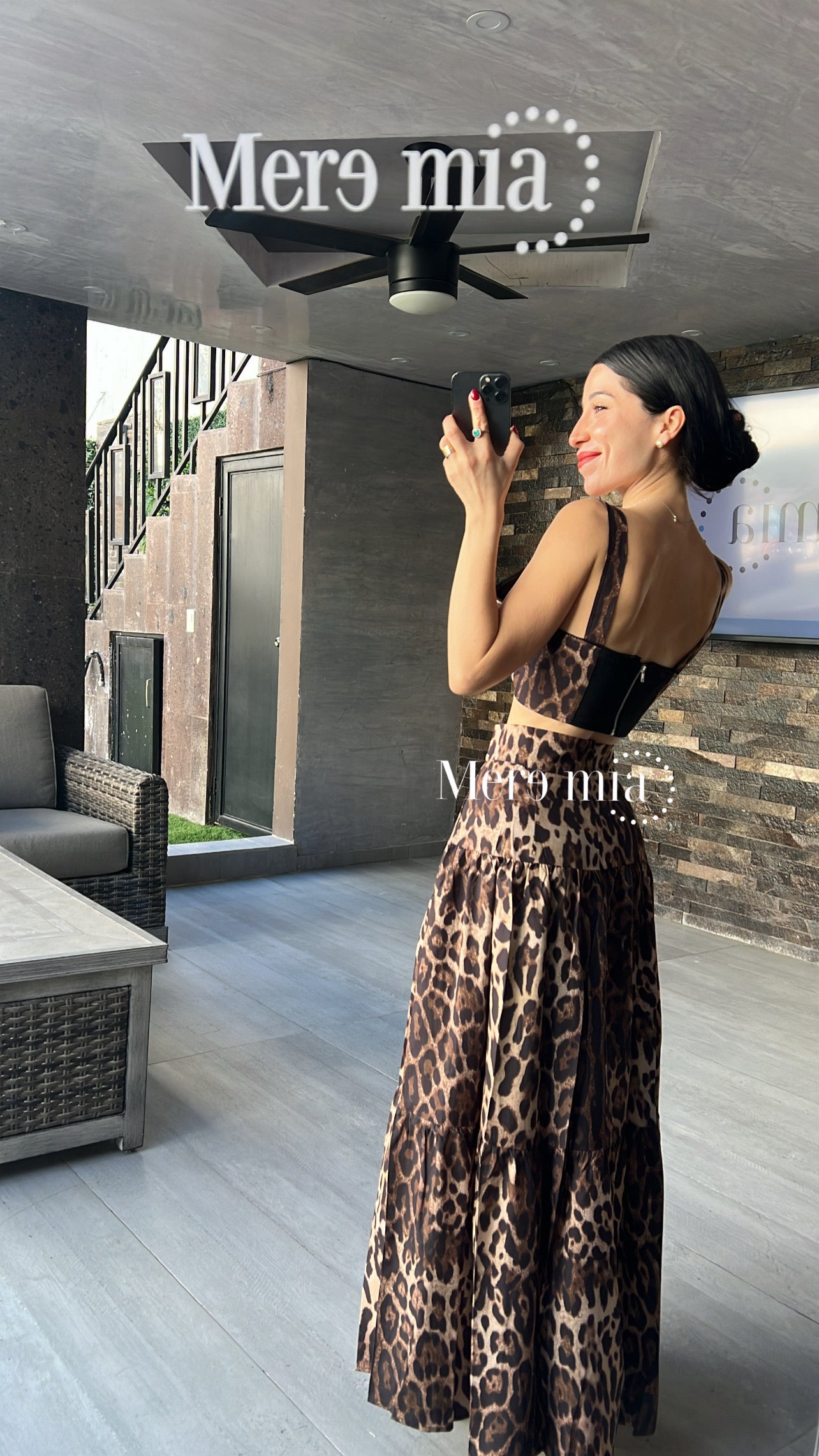 Conjunto animal print