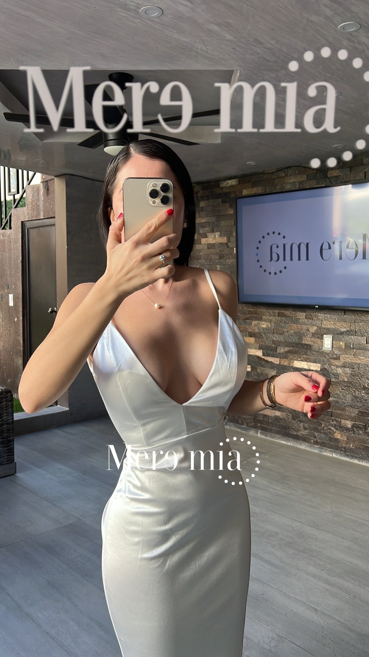 Vestido blanco espalda sat