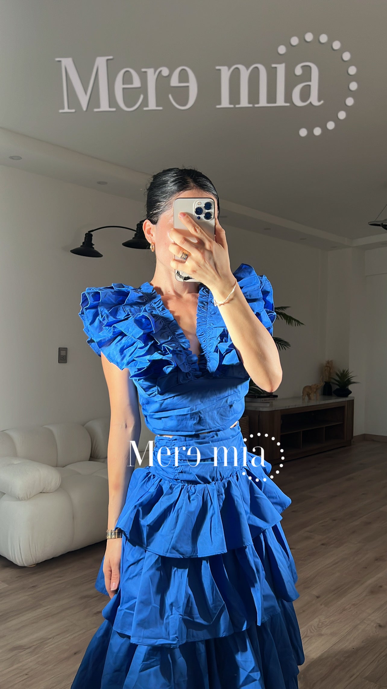 Conjunto azul olanes