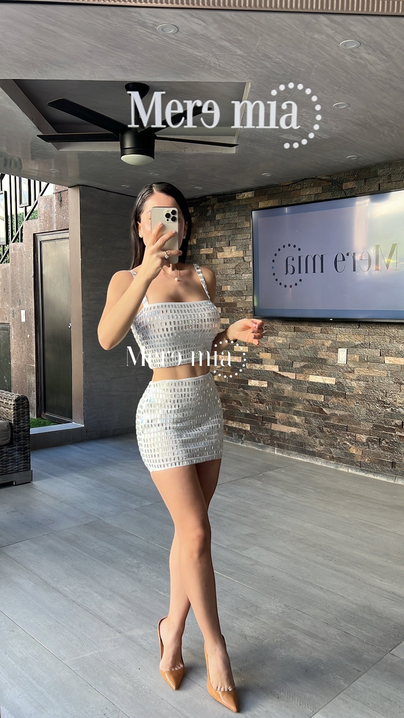 Conjunto blanco apl rect