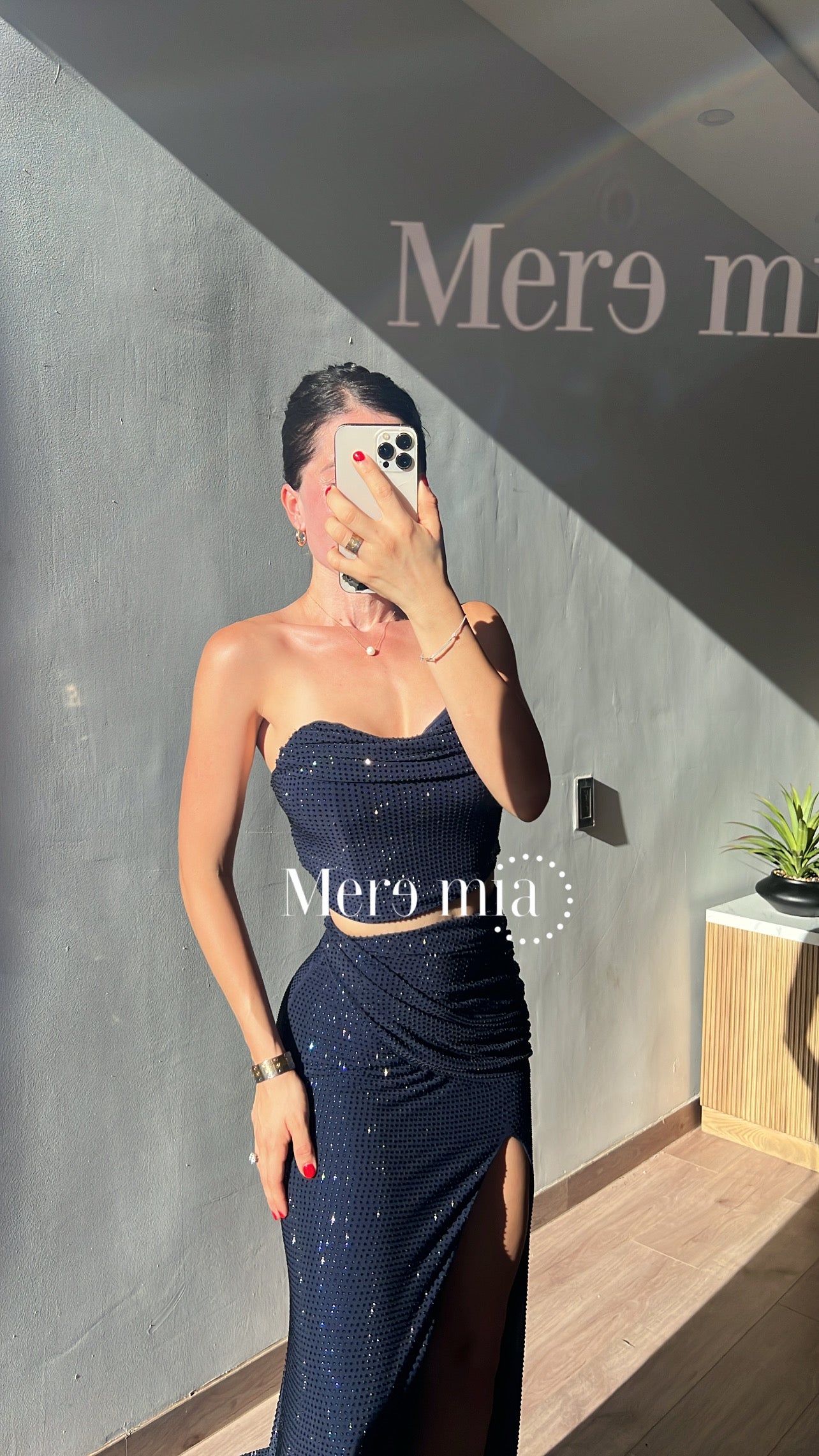 Conjunto azul puntos