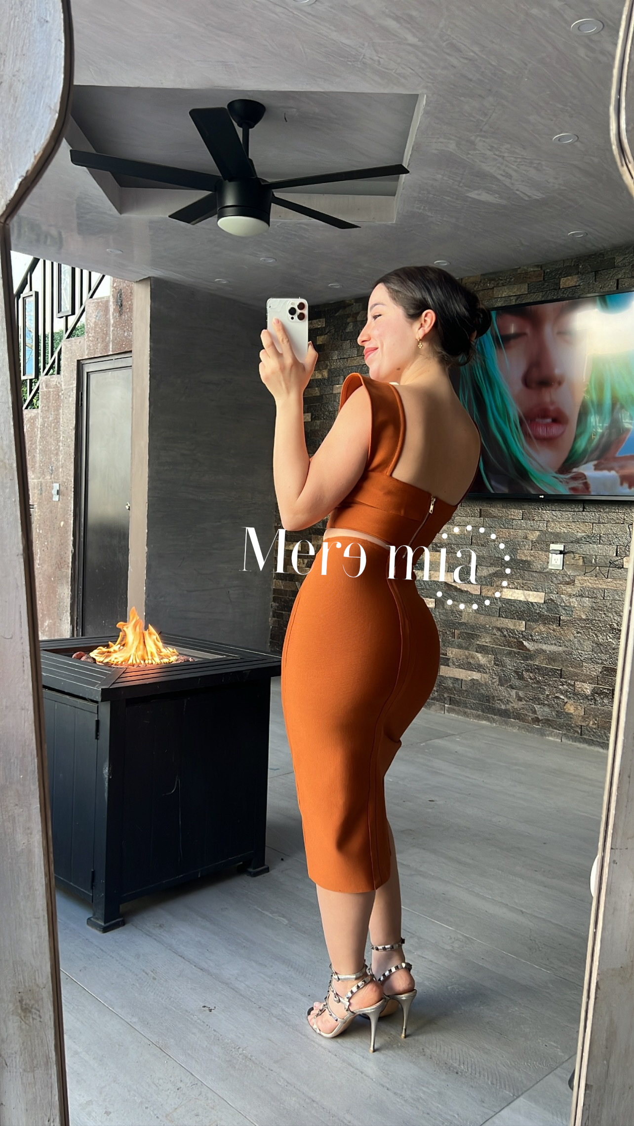 Conjunto  café bandage